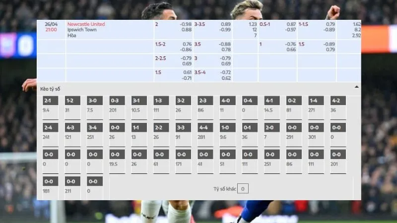 Newcastle vs Ipswich