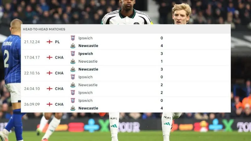 Newcastle ; Ipswich