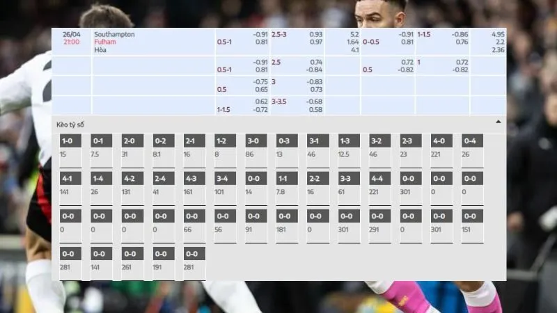 Southampton vs Fulham