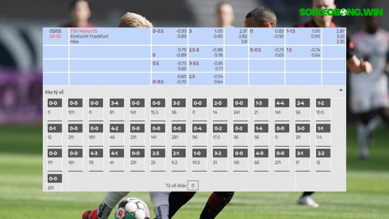 FSV Mainz 05 vs Eintracht Frankfurt